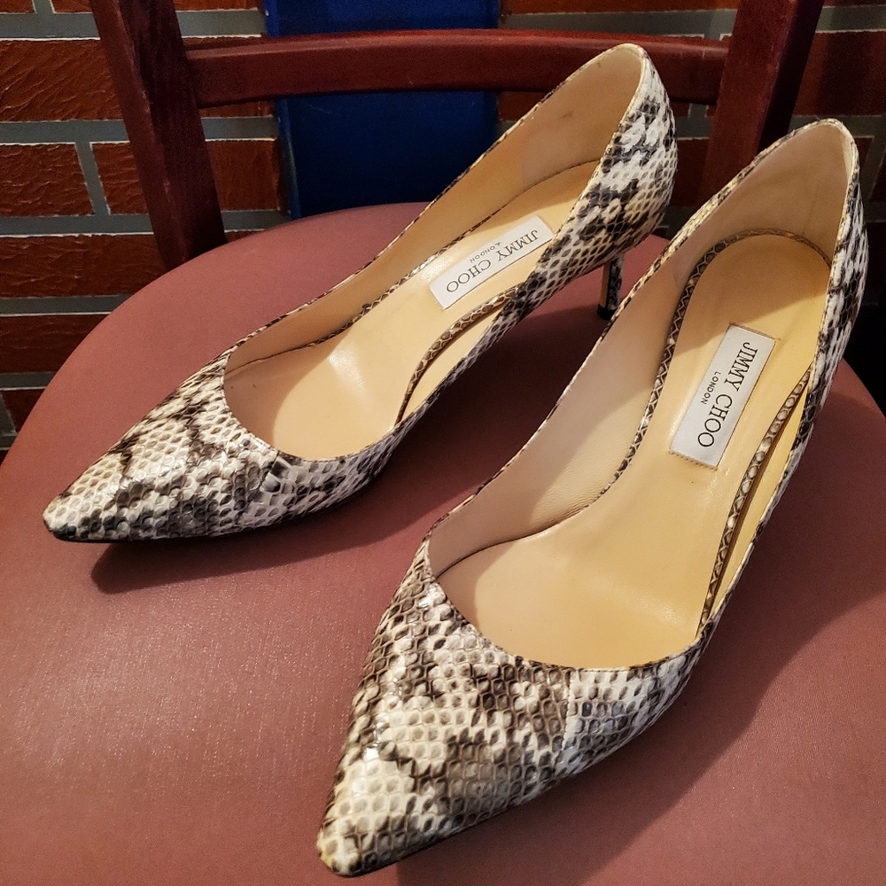Jimmy Choo heels animal print size 43 EUR